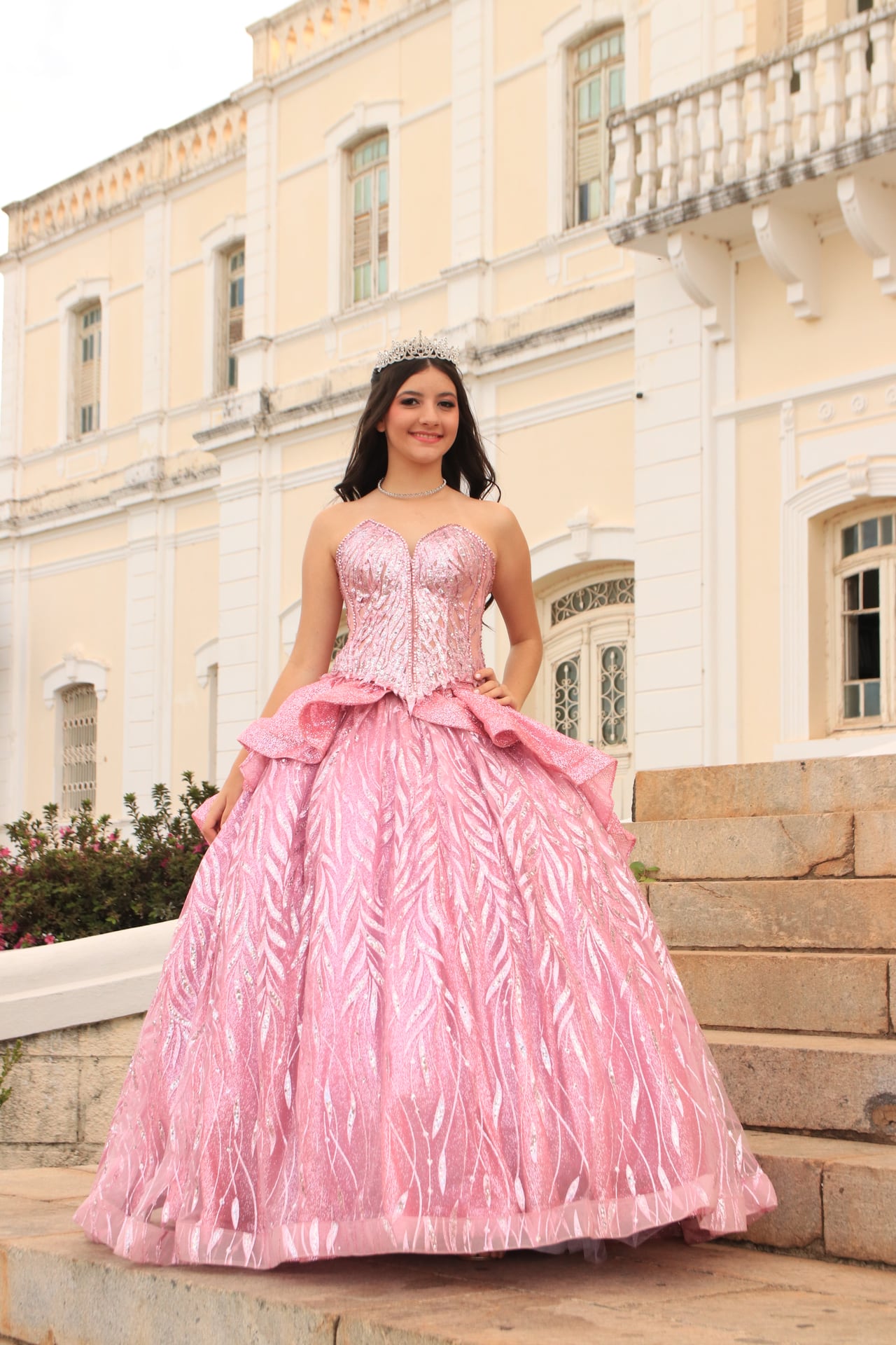 Vestido Rosa Princesa